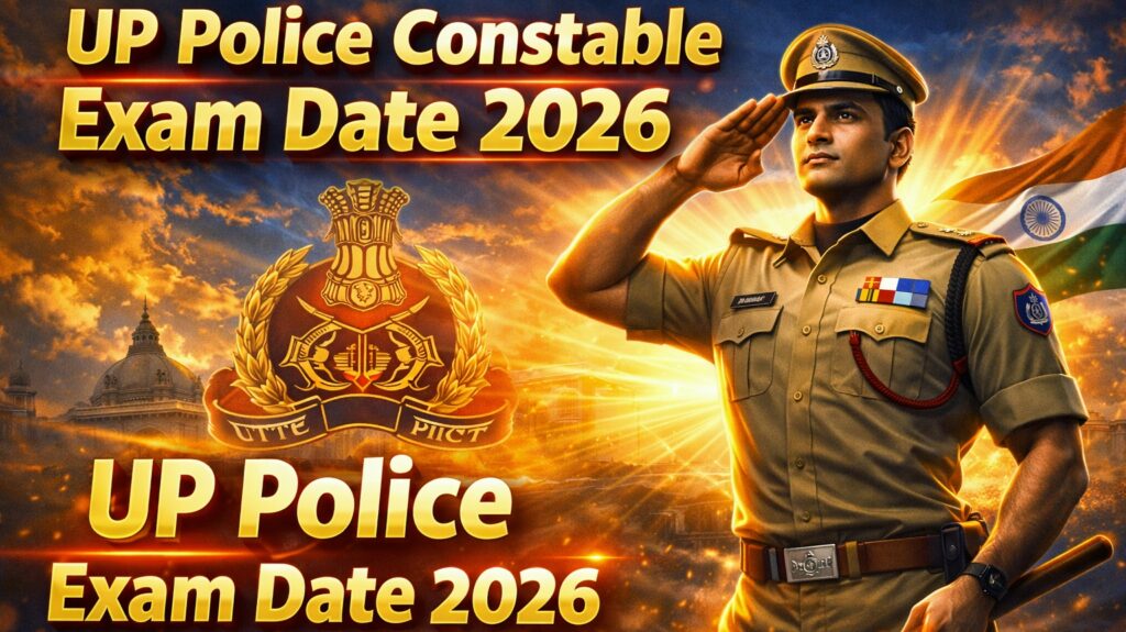 UP Police Constable Exam Date 2026 UP Police Exam Date 2026